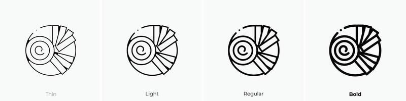 Hummus Symbol. dünn, Licht, regulär und Fett gedruckt Stil Design isoliert auf Weiß Hintergrund vektor