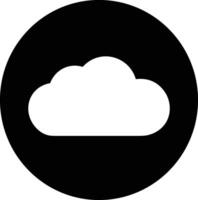 Wolke Symbol Symbol Bild. Illustration von das Hosting Lager vektor