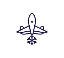 Flugzeug-Icon-Design vektor