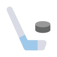 Puck mit Stock, modisch Symbol von Eis Eishockey, bereit zu verwenden vektor