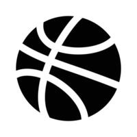 anpassbar Symbol von Basketball, bereit zu verwenden und herunterladen vektor