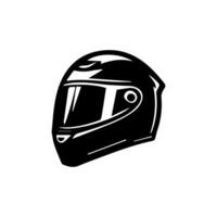 Motorrad Helm Symbol Satz. Rennen Mannschaft Helm Illustration vektor