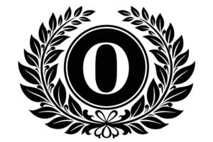 Blatt Brief Ö Logo Symbol Vorlage Design vektor