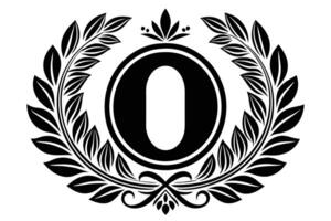 Blatt Brief Ö Logo Symbol Vorlage Design vektor