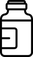 Flasche trinken Symbol Symbol Bild. Illustration von das trinken Wasser Flasche Glas Design Bild vektor