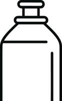 Flasche trinken Symbol Symbol Bild. Illustration von das trinken Wasser Flasche Glas Design Bild vektor