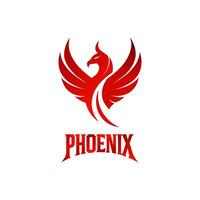 ein Phönix Logo vektor
