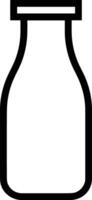 Flasche trinken Symbol Symbol Bild. Illustration von das trinken Wasser Flasche Glas Design Bild vektor