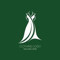 ein ikonisch Kleidung Marke Logo vektor