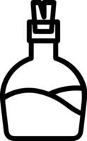 Flasche trinken Symbol Symbol Bild. Illustration von das trinken Wasser Flasche Glas Design Bild vektor