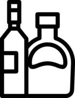 Flasche trinken Symbol Symbol Bild. Illustration von das trinken Wasser Flasche Glas Design Bild vektor