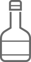 Flasche trinken Symbol Symbol Bild. Illustration von das trinken Wasser Flasche Glas Design Bild vektor