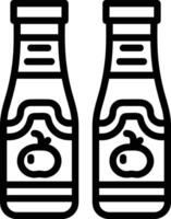 Flasche trinken Symbol Symbol Bild. Illustration von das trinken Wasser Flasche Glas Design Bild vektor