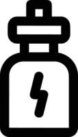 Flasche trinken Symbol Symbol Bild. Illustration von das trinken Wasser Flasche Glas Design Bild vektor