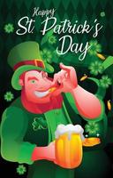 feiern st patricks day konzept vektor