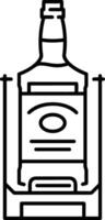 Flasche trinken Symbol Symbol Bild. Illustration von das trinken Wasser Flasche Glas Design Bild vektor