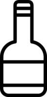 Flasche trinken Symbol Symbol Bild. Illustration von das trinken Wasser Flasche Glas Design Bild vektor