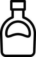 Flasche trinken Symbol Symbol Bild. Illustration von das trinken Wasser Flasche Glas Design Bild vektor