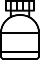 Flasche trinken Symbol Symbol Bild. Illustration von das trinken Wasser Flasche Glas Design Bild vektor