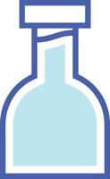 Flasche trinken Symbol Symbol Bild. Illustration von das trinken Wasser Flasche Glas Design Bild vektor