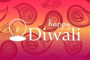 glad diwali firande banner vektor