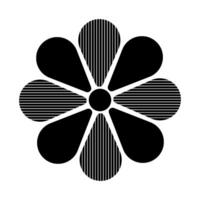 Blumensymbol-Illustration vektor