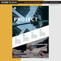 Flieger- oder Broschürenberufsvektordesign, abstrakte Zeitschriftenabdeckungs-Katalogillustration vektor