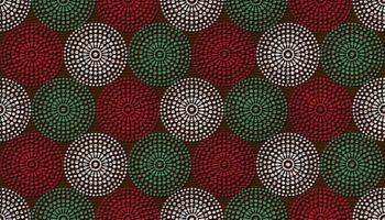 nahtloser afrikanischer Druckstoff, ethnische handgefertigte Ornamente für Ihr Design, geometrische Elemente mit ethnischen und Stammesmotiven. Vektor-Textur, Afro-Textil-Ankara-Mode-Stil. Pareo Wickelkleid im Batik-Stil vektor