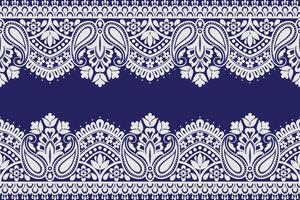 Spitze nahtlos Muster Hintergrund geometrisch ethnisch orientalisch Ikat nahtlos Muster traditionell Design zum Hintergrund, Teppich, Hintergrund, Kleidung, Verpackung, Batik, Stoff, Illustration Stickerei. vektor