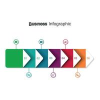 Infografiken, Grafiken. Präsentation. Geschäft Konzept, Diagramm, Schritte, Verfahren. Infografik Daten Visualisierung. Anfang Vorlage vektor