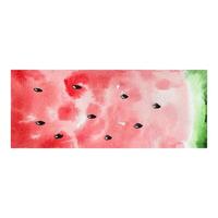 vattenfärg vattenmelon bakgrund, sommar textur vektor