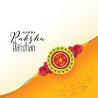 indisk Raksha bandhan festival bakgrund vektor