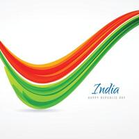 26 .. Januar indisch Unabhängigkeit Tag Banner Illustration Design vektor