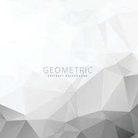 grau Weiß geometrisch Hintergrund vektor