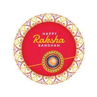 rakhi festival bakgrund för Raksha bandhan vektor