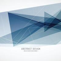 abstraktes Dreieck Hintergrunddesign vektor