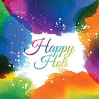 indisch holi Festival Farben vektor