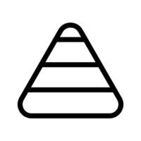 Dreieck Symbol Symbol Design Illustration vektor