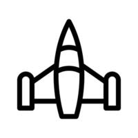 kämpe jet ikon symbol design illustration vektor