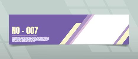 kreativ Banner Design mit modern und abstrakt Konzept zum Aktionen vektor