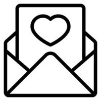 Symbol für die E-Mail-Leitung vektor