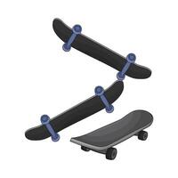 Illustration von Skateboard vektor