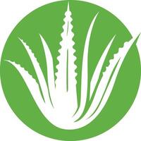 Aloe vera Symbol Logo Design Illustration vektor