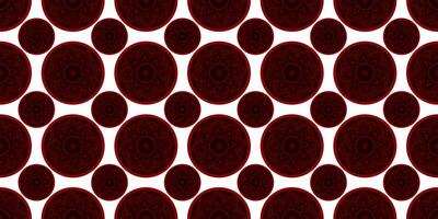 rot und schwarz Farbe Kreis Blume Design zum Designer vektor