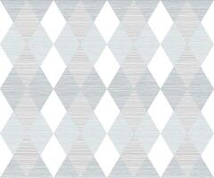 abstrakt Silber und Weiß Rhombus geometrisch nahtlos Muster Hintergrund vektor