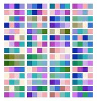 Farbe Palette Farbfelder zum Design vektor