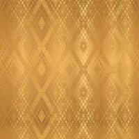 elegant golden geometrisch Rhombus nahtlos Muster Design im orientalisch Luxus Stil vektor