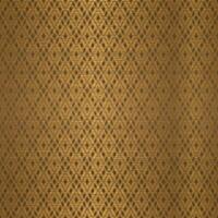 elegant Gold Rhombus nahtlos Muster Design Hintergrund vektor