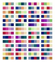 Farbe Palette Farbfelder Design vektor