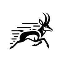 Antilope Logo Design vektor